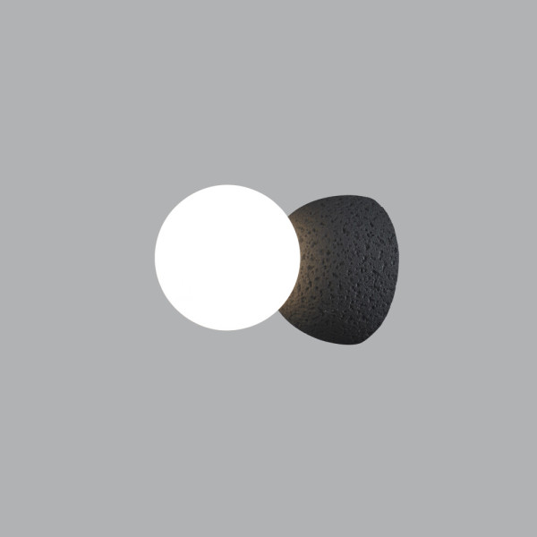 Настенный светильник Foxtrot 10695W/1-D100 BK-WH iLamp