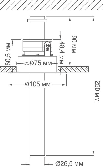 Точечный светильник Ray DL18151R9W1W Donolux