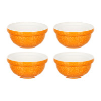 Набор чаш In The Forest, 12 см, 4 шт, оранжевый