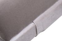 Банкетка Prima на металлических опорах серая Банкетка Prima на металлических опорах серая