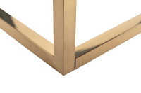 Консоль зеркальная с золотым декором Консоль зеркальная с золотым декором