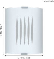 Настенный светильник Grafik 83132 Eglo