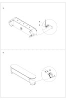 Тумба под телевизор с ящиками коричневая Тумба под телевизор с ящиками коричневая