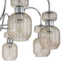 Потолочная люстра Gloss 1141/8PL Chrome/Beige Escada Потолочная люстра Gloss 1141/8PL Chrome/Beige Escada