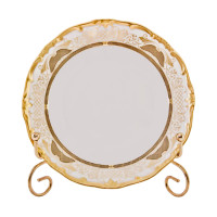Набор тарелок 15см.6шт."Симфония золотая"