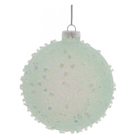 Украшение новогоднее "Шар", D 10 см, L10 W10 H12 см
