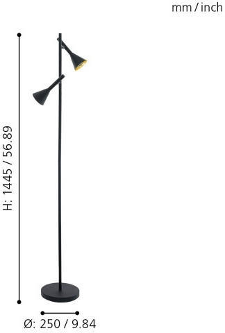 Торшер Cortaderas 97806 Eglo