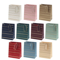 Пакет подарочный S (бумага 210г/м2, блок 12шт), L18 W10 H23 см, 10в.