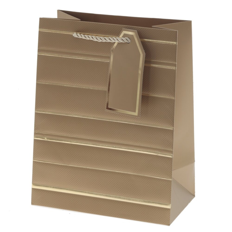 Пакет подарочный S (бумага 210г/м2, блок 12шт), L18 W10 H23 см, 10в.