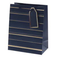 Пакет подарочный S (бумага 210г/м2, блок 12шт), L18 W10 H23 см, 10в.