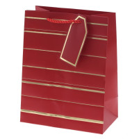 Пакет подарочный S (бумага 210г/м2, блок 12шт), L18 W10 H23 см, 10в.