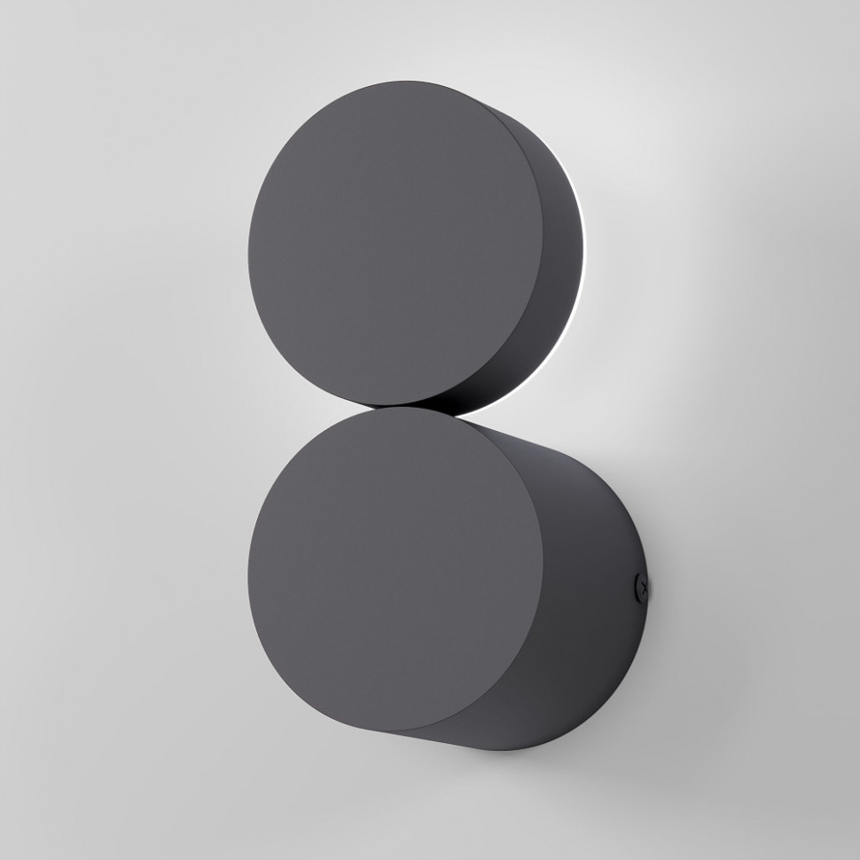 Настенный светильник Brioni 40131/LED черный Elektrostandard