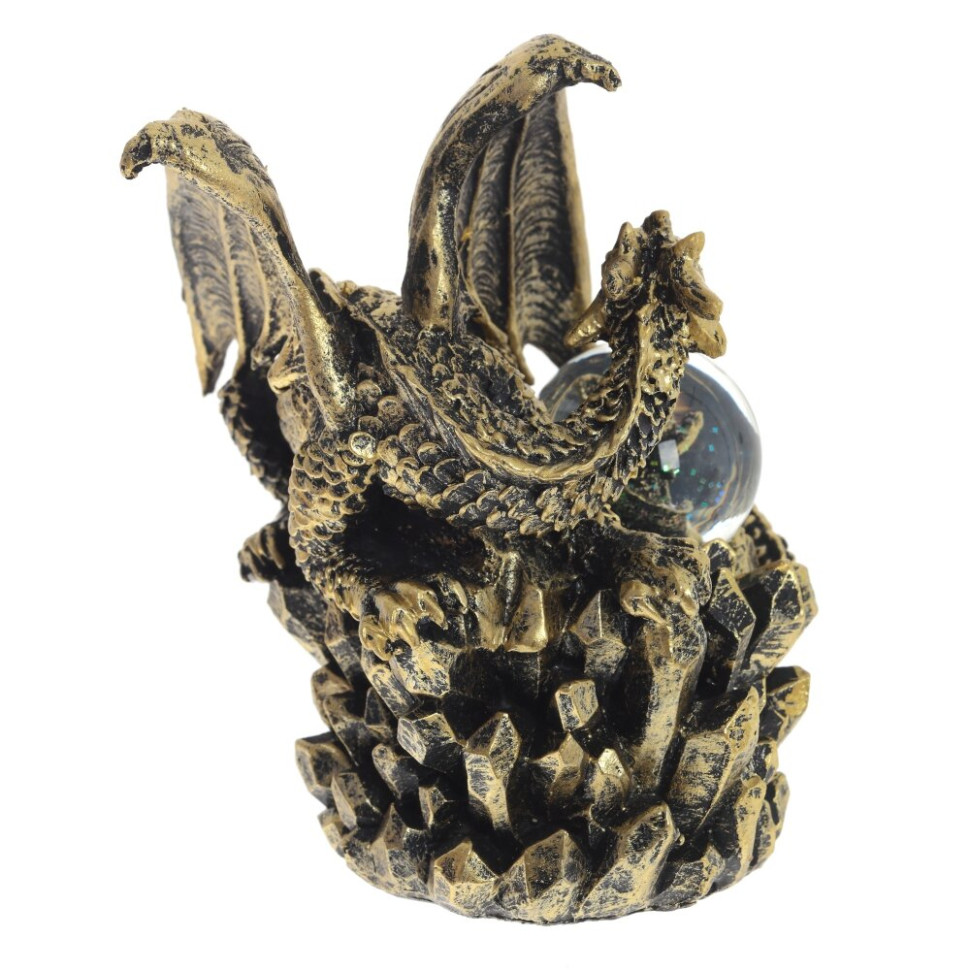 Фигурка декоративная в стекл.шаре "Дракон", D 5 см, L13 W11 H16 см