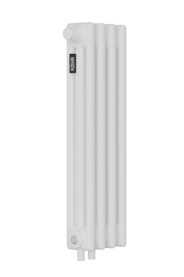 Стальной трубчатый радиатор Kohr Heim 3057/04 секции H01 с нижним подключением
