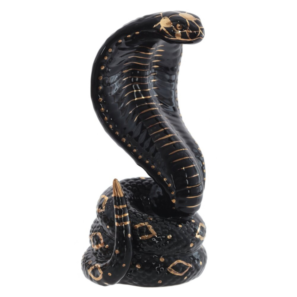 Фигурка декоративная "Змея", L10 W8,5 H20 см