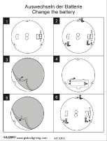Наземный светильник Solar 3303 Globo