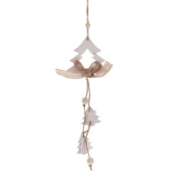 Украшение новогоднее "Елка", L8 W0,5 H25 см, 3в.