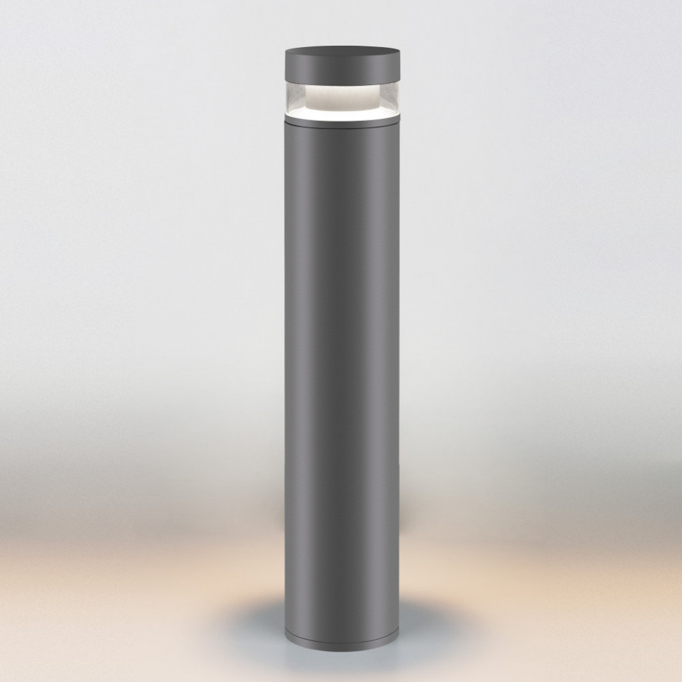 Наземный светильник Techno 1532 TECHNO LED серый Elektrostandard