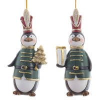 Фигурка декоративная подвесная "Пингвин",    L5 W4,5 H12 см, 2в.