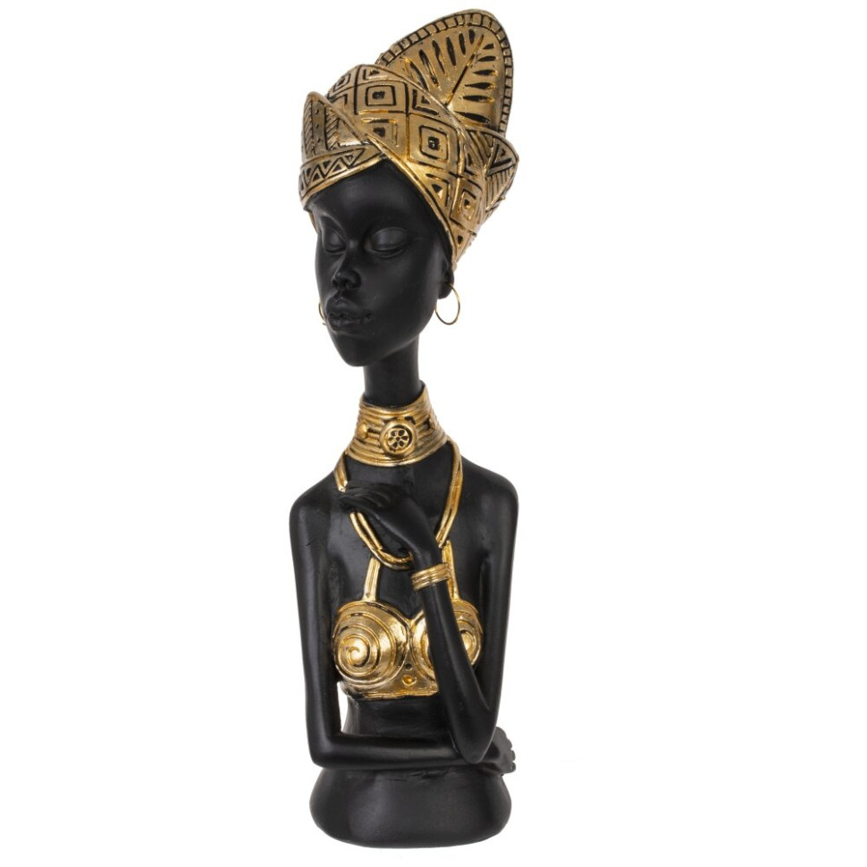 Фигурка декоративная "Африканка", L7 W8 H25,5 см