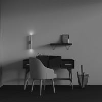 Настенный светильник Calipso C082WL-12W2.7K-W Maytoni