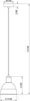 Подвесной светильник Irina V2711-1P Moderli