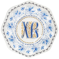 Тарелка для 8-ми яиц, L25,5 W25,8 H1,5 см