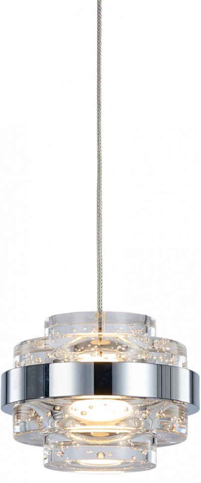 Подвесной светильник Indiana MD22030002-1A chrome/clear DeLight Collection