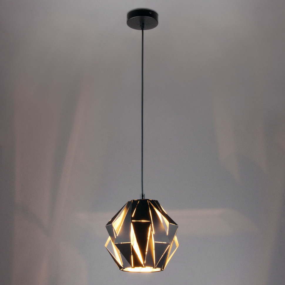 Подвесной светильник Moire 50137/1 черный Eurosvet