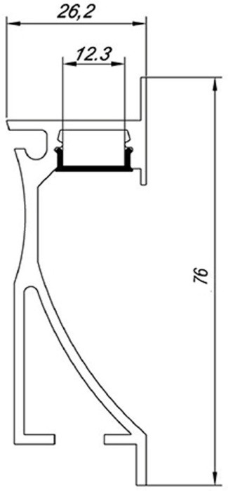 Профиль  DL18507 Donolux