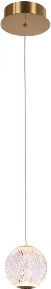 Подвесной светильник Elliot Diamante MD20001012-1A gold DeLight Collection