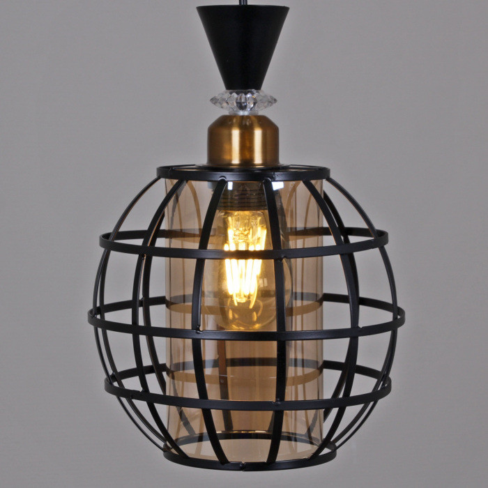 Подвесной светильник  01002-0.9-01 BK Reluce