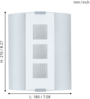Настенный светильник Grafik 83134 Eglo
