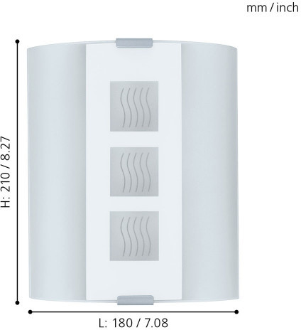 Настенный светильник Grafik 83134 Eglo