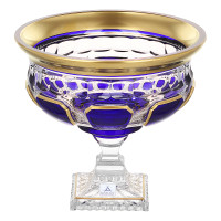 Ваза для фруктов н/н 24см."Антик Синий"