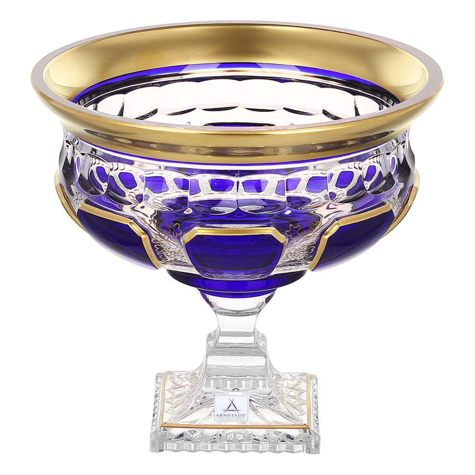 Ваза для фруктов н/н 24см."Антик Синий"