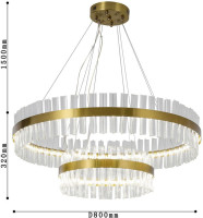 Подвесная люстра Placerat 4012-12P Favourite