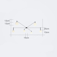 Потолочная люстра Imperium Loft Rangel 213692-26