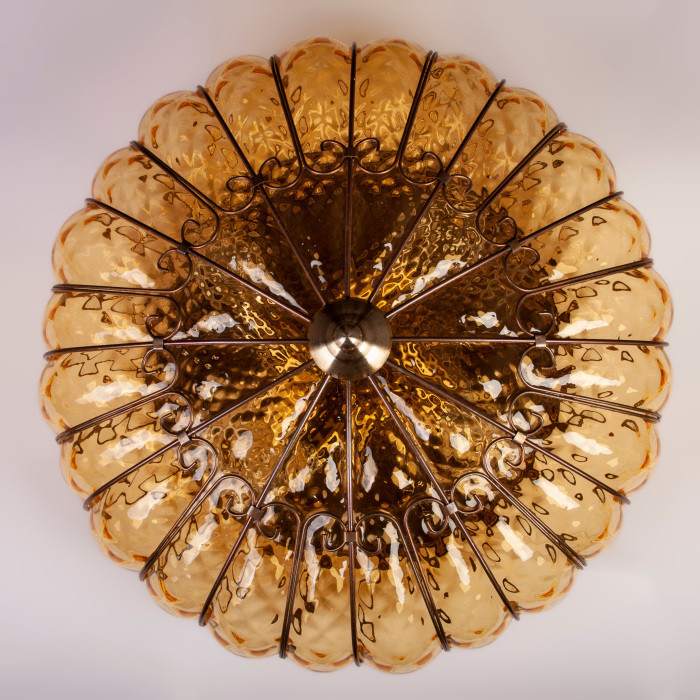 Потолочная люстра Cornelia 2244/4(amber) Abrasax