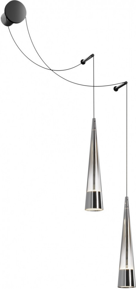 Настенный светильник Sintesi P090WL-L24CH3K Maytoni