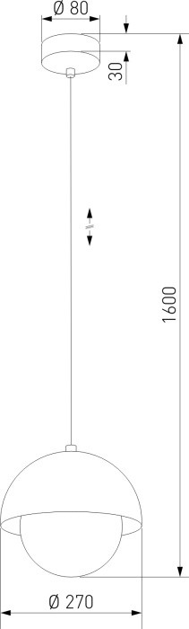 Подвесной светильник Bono 10274 Bono TK Lighting