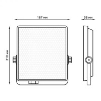 Прожектор уличный EVO 687511350 Gauss Прожектор уличный EVO 687511350 Gauss