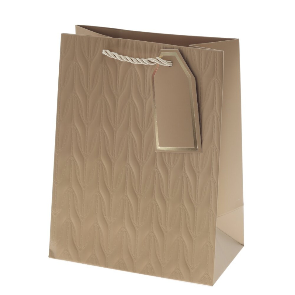 Пакет подарочный S (бумага 210г/м2, блок 12шт), L18 W10 H23 см, 8в.