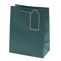 Пакет подарочный S (бумага 210г/м2, блок 12шт), L18 W10 H23 см, 8в.