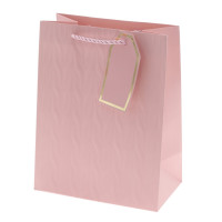 Пакет подарочный S (бумага 210г/м2, блок 12шт), L18 W10 H23 см, 8в.