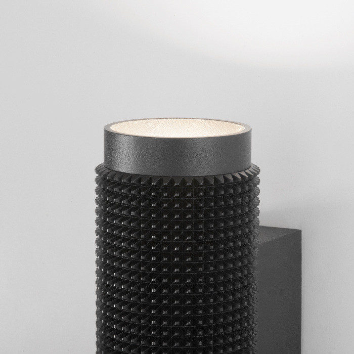 Настенный светильник Spike MRL 1014 чёрный Elektrostandard