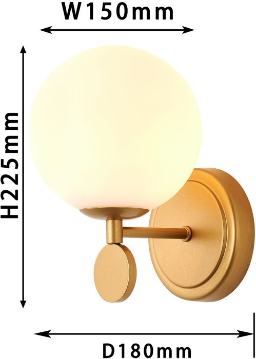 Бра Absolute 2928-1W Favourite