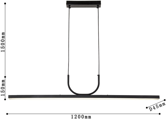 Подвесной светильник Raya 4096-2P Favourite