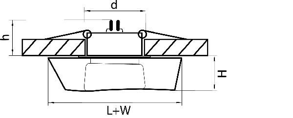 Точечный светильник FLUTTO 006430 Lightstar