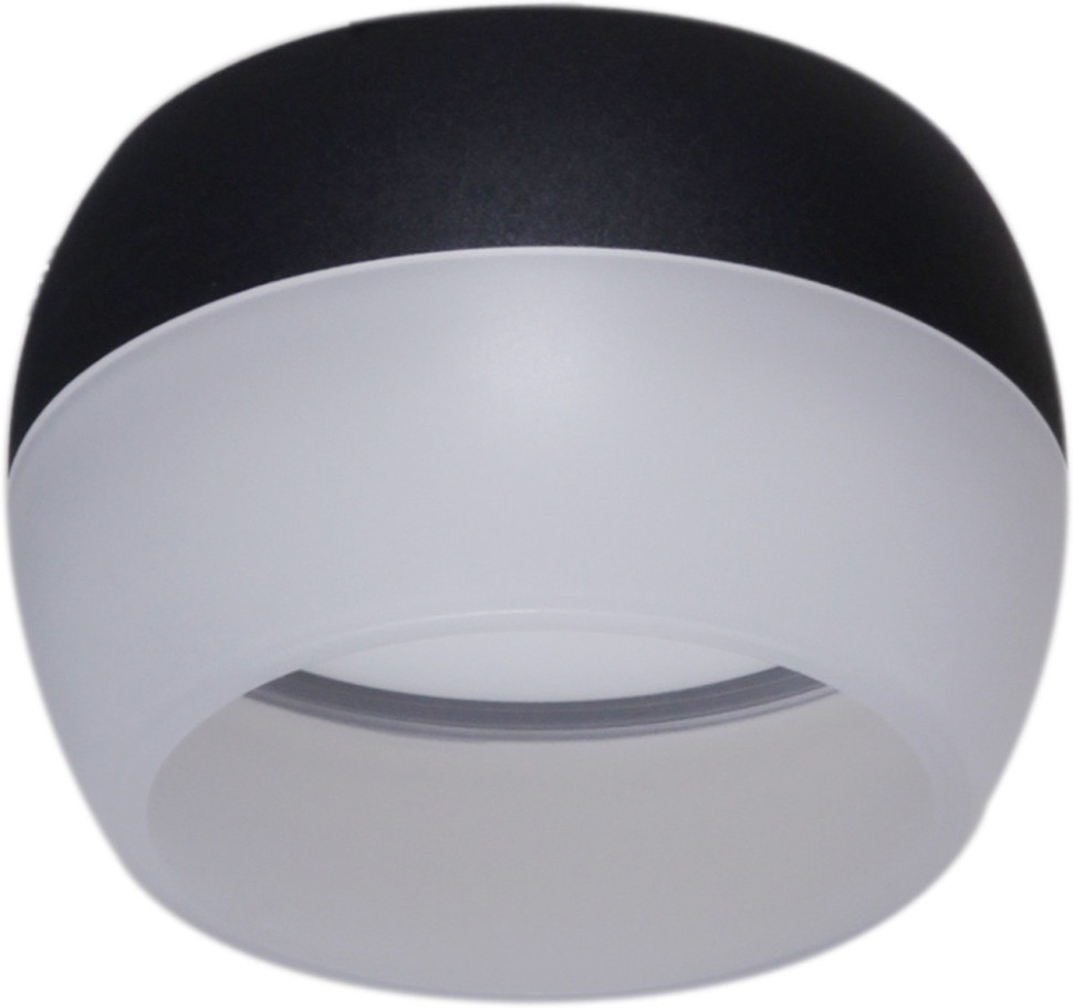 Точечный светильник  53008-9.5-001CT GX53 BK Reluce